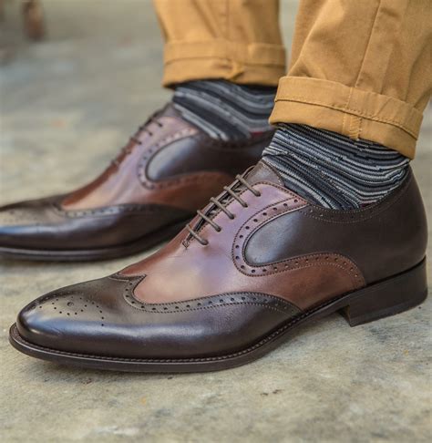 A Man’s Guide to Wingtip Dress Shoes | How Full Brogue Shoes Fit Into Your Wardrobe | Wearing ...