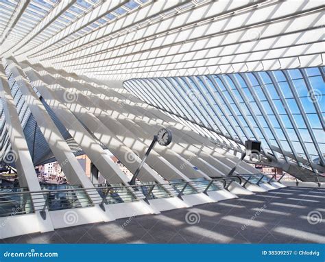 Modern Architecture at Train Station Editorial Photography - Image of ...