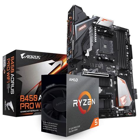 Bundle Deal: AMD Ryzen 5 3600X CPU + Gigabyte AORUS Pro WiFi B450 ...