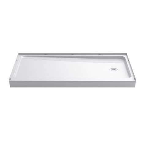 STERLING Ensemble 32 in. x 60 in. Single Threshold Shower Base in White ...