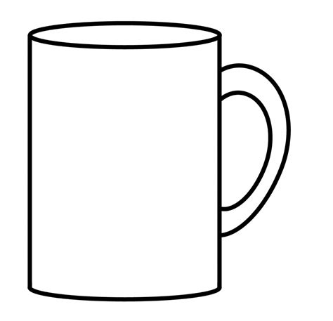 Coffee Cup Line Drawing at GetDrawings | Free download