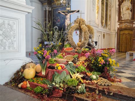 Free Images : church, thanksgiving, altar, worship, cereals, floristry, sacrifice, floral design ...