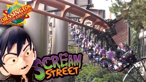 Halloween Rollercoaster Adventure - Scream Street at Chessington - YouTube