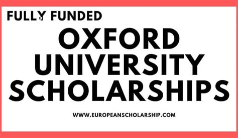 Skoll Scholarships 2023-2024 at Oxford University - European Scholarship