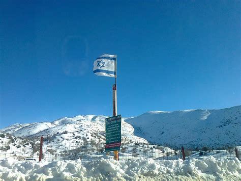 Snow on mount hermon : r/Israel