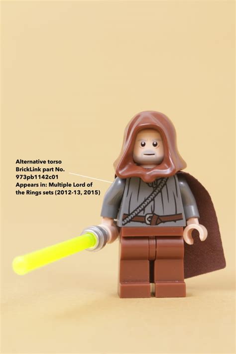 How to build a LEGO Star Wars Jedi Bob minifigure for 75309 UCS ...