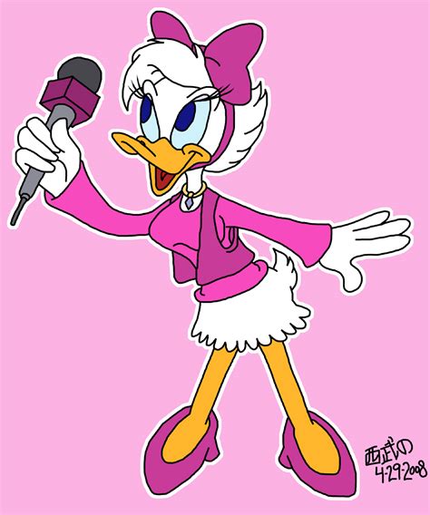 Daisy Duck by TuxedoMoroboshi on DeviantArt