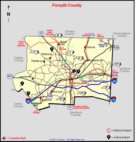 North Carolina - Forsyth County Airports