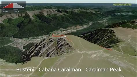 Busteni - Cabana Caraiman - Caraiman Peak ∆ hiking trails ∆ 3d-trail.com/romania/ - YouTube