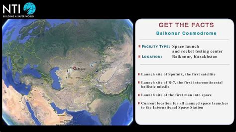 Baikonur Cosmodrome Map