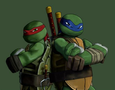 Leo and Raph | Tmnt characters, Ninja turtles art, Teenage ninja turtles