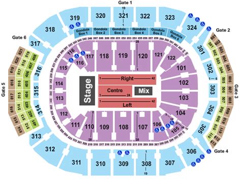 Scotiabank Arena Seating Chart + Rows, Seat Numbers and Club Seats