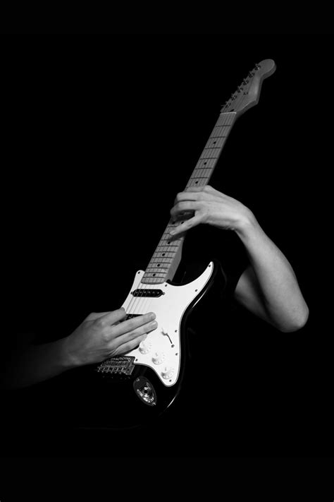 Iphone Black Guitar Wallpaper - All Phone Wallpaper HD