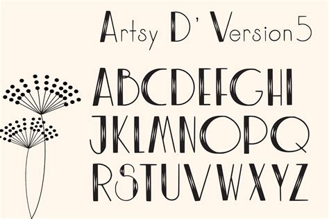 Artsy D' Roaring 20's Truetype FONT - Etsy New Zealand