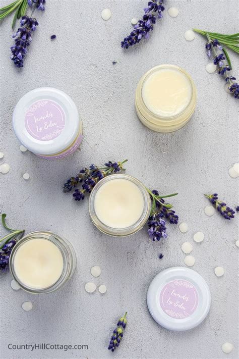 Homemade Lavender Lip Balm Recipe {with and without beeswax}