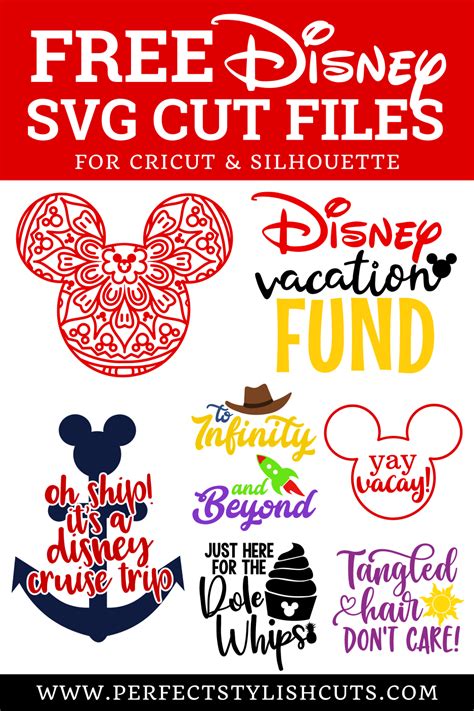 FREE Disney Vacation SVG Files For Cricut Projects