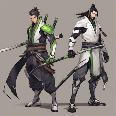 Genji-and-hanzo-735564946 by PhoenixDawn3 on DeviantArt