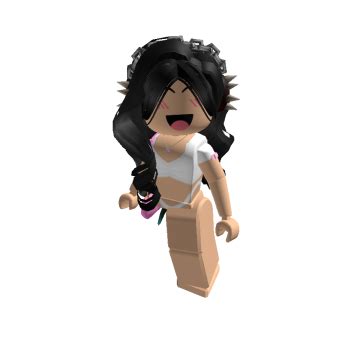 Cute Roblox Cartoon Character Running with an Object