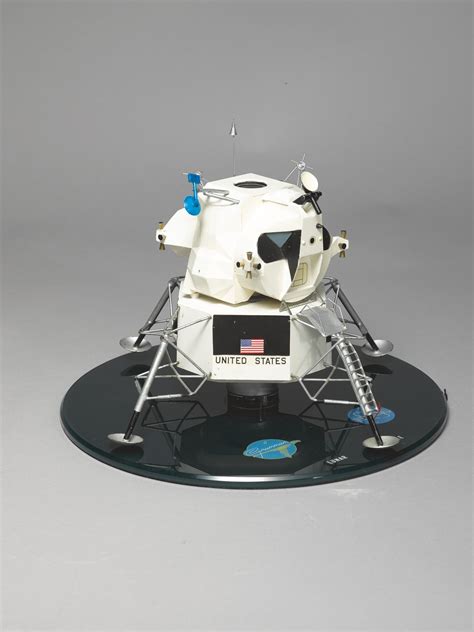 OFFICIAL CONTRACTOR LUNAR LANDER MODEL, ISSUED BY THE SPACECRAFT ...