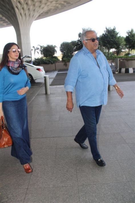 Sridevi Spotted With Her Husband At Airport Photos - FilmiBeat