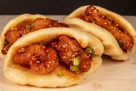 [Homemade] Korean Fried Chicken with Bao Buns : r/food