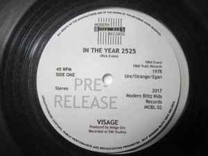 Visage - In The Year 2525 | Releases | Discogs