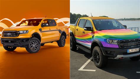 The Ford Ranger Splash and #VeryGayRaptor are two colorful trucks | Fox News