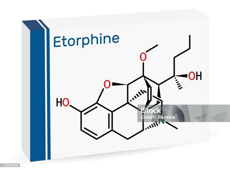 Étorphine Molécule M99 Cest Un Alcaloïde Morphinane Analgésique Opioïde Sédatif Uniquement À ...