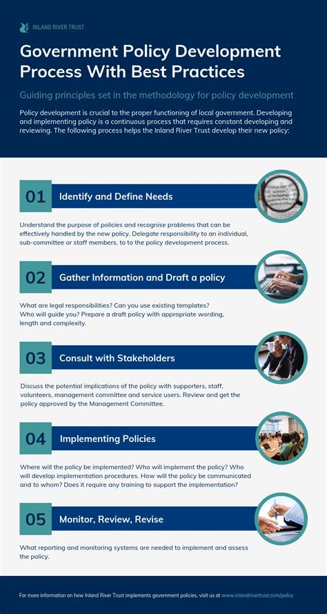 Government Policy Development Process Infographic Template - Venngage