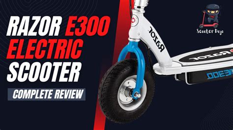 Razor E300 Electric Scooter Review: A Look at Features and Performance - Scooter Dojo ...