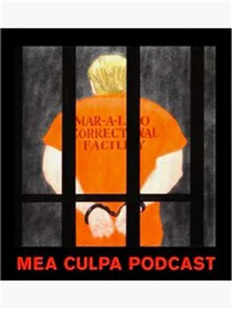 "Mea Culpa Podcast" Sticker for Sale by riowaren | Redbubble