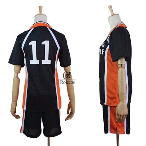 Haikyuu!! Karasuno High School Uniform Jersey Cosplay Volleyball Costume unisex#School#Uniform# ...