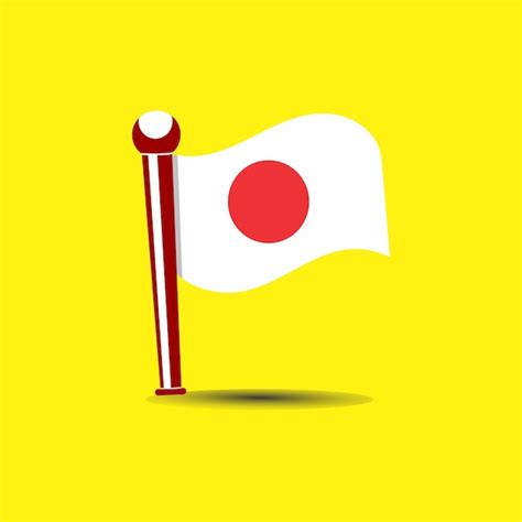 Premium Vector | Japan flag vector design