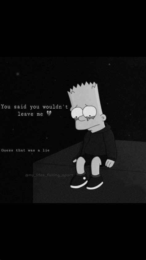 Bart Simpson Sad Quotes