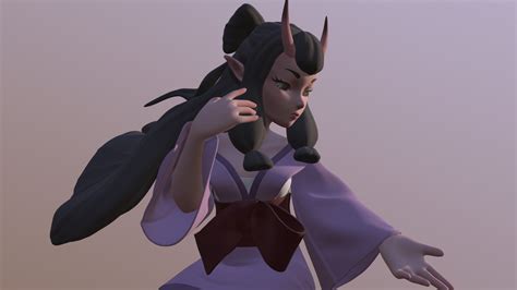 Oni - 3D model by Sanjou [e2efc80] - Sketchfab