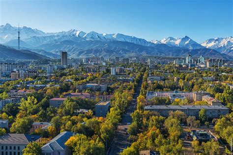 Almaty – the view from above · Kazakhstan travel and tourism blog
