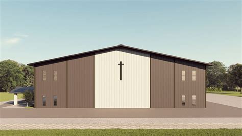 Metal Church Building Kits: Steel Prefab Church Prices & Plans