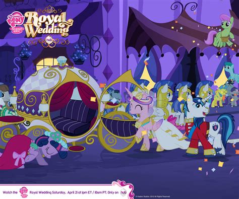 Image - Canterlot Wedding Wallpaper 2.jpg | My Little Pony Friendship ...