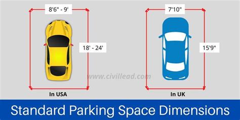 100 Car Parking Lot Dimensions - Design Talk