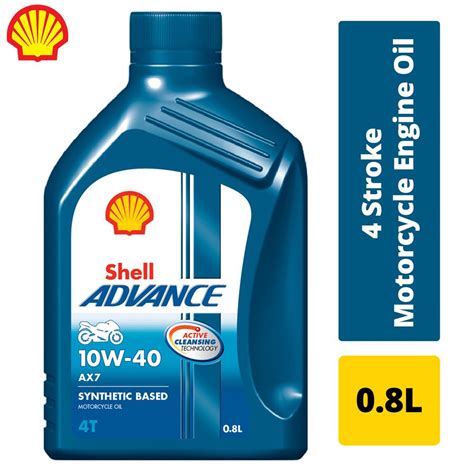 Shell Advance 4T AX7 10W-40 0.8Liter | Shopee Philippines