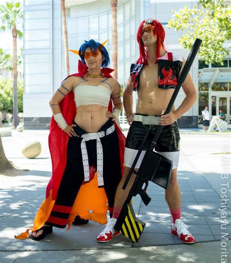 Ellie MoonJelly as Kamina Gurren Lagann - Ellie Loves Cosplay