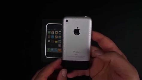 iPhone 2G Unboxing - YouTube