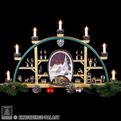 Candle Arch - Scenes From the German Erzgebirge (72×41 cm/28×16in) by ...