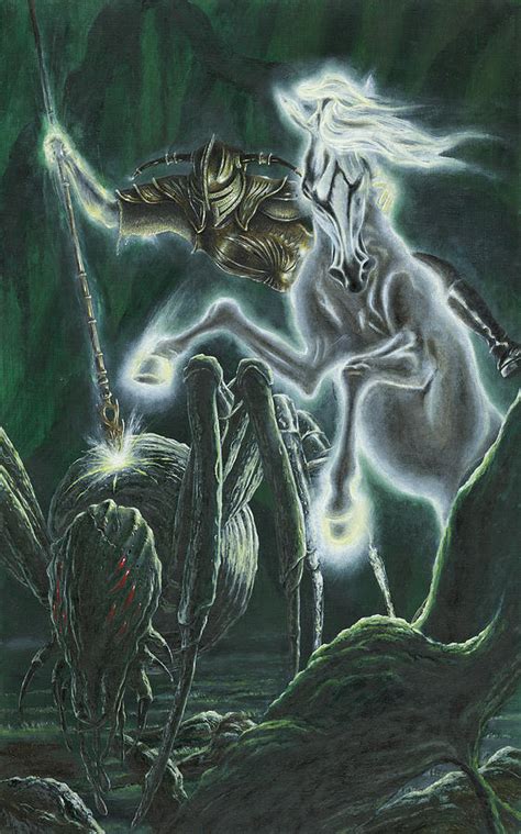 Orome Hunts the Creatures of Morgoth Painting by Kip Rasmussen | Fine Art America