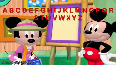 ABC with Mickey Mouse and Mini Mouse - YouTube