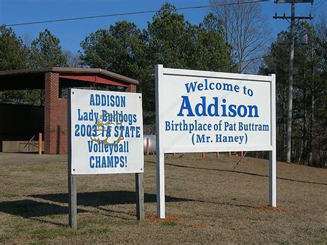 Addison, Alabama - WorldAtlas