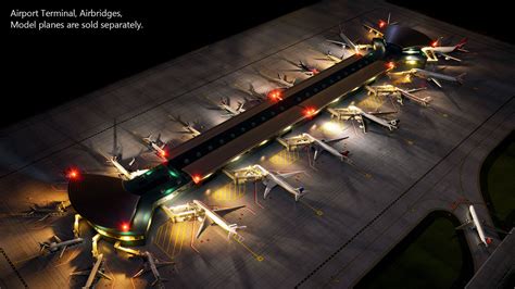 Gemini Jets 1:400 Mat Set for New Airport Terminal - Double Rotunda