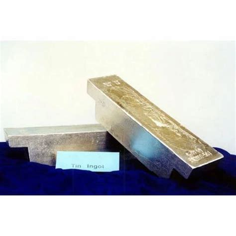 Tin Ingots - Pure Tin Latest Price, Manufacturers & Suppliers