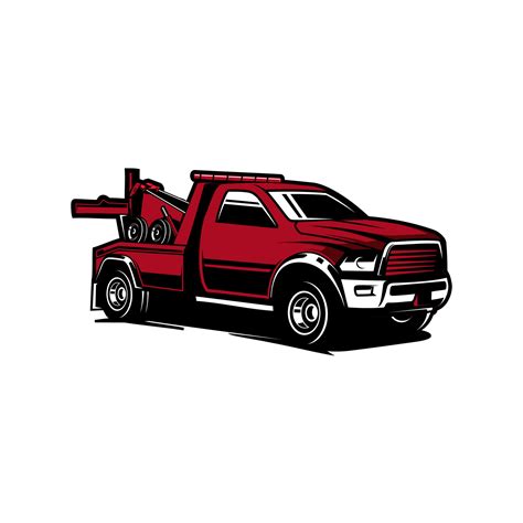 tow truck vector - towing 13702976 Vector Art at Vecteezy