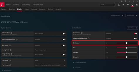 Adjust Display Brightness, Resolution and Refresh Rate | AMD